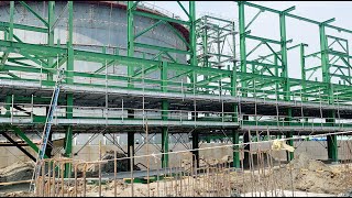 Cắt và tháo dở khối bê tông lớn ở khu công nghiệp châu đức