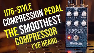 Video thumbnail for SMOOTHEST COMPRESSOR PEDAL OUT THERE | Wampler EGO76 1176-Style Compressor Pedal Demo | TOM QUAYLE by Tom Quayle
