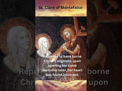 St. Clare of Montefalco: The Nun who Carried Christ in Her Heart