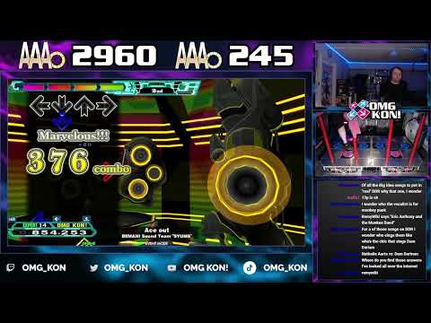 OMG KON! | Ace out (S-EXPERT 14) PFC AAA 999,950 [DDR A20 PLUS]