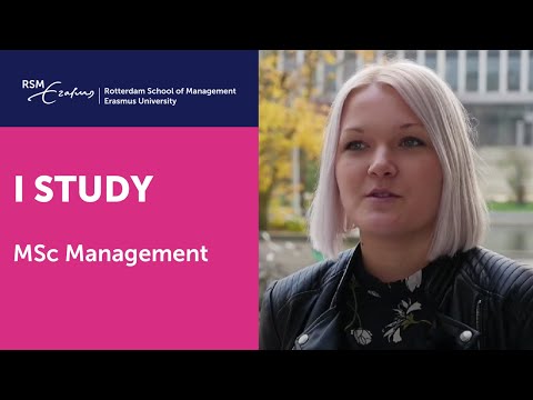A student on the RSM MSc in Management | Rotterdam School of Management, Erasmus University
