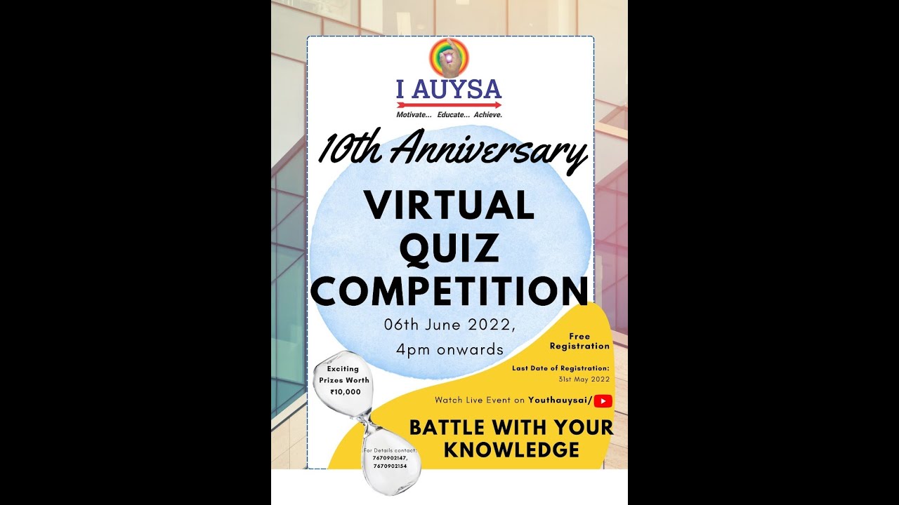 Virtual Quiz Competition | 6thJune2022