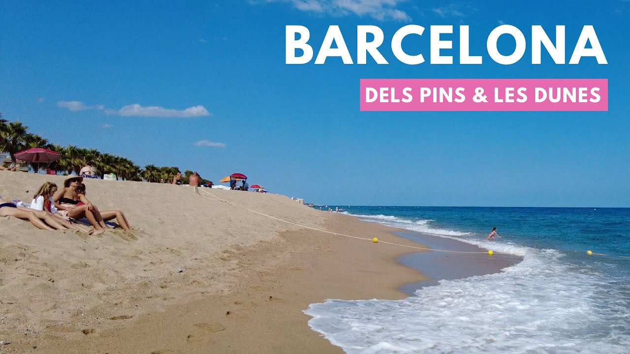 Barcelona Beach Walk 2023 - Dels Pins & Les Dunes / SPAIN