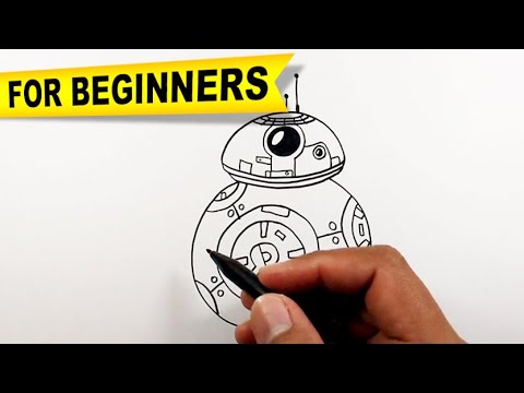 How to draw a star wars droid | Simple Drawings