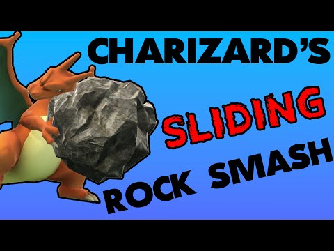 Charizard's Sliding Rock Smash! (Smash Wii U/3DS)