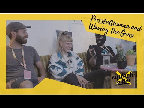 Presslufthanna & Waving The Guns I einfach interviewt - sponsored by Ammerländer Versicherung VVaG