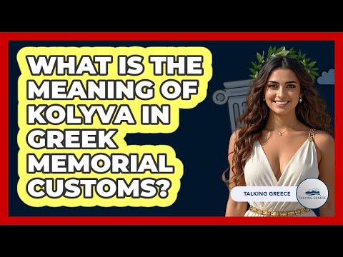What Is The Meaning Of Kolyva In Greek Memorial Customs? - Talking Greece