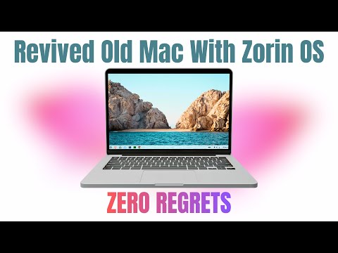 How to Install Linux (Zorin OS 18) on an Old Intel Macbook | Revive Old Intel Mac With Linux