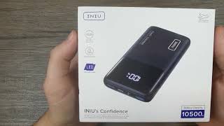 INIU BI-B6 10500mAh Power Bank - Unboxing