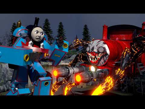 TRAINS-FORMERS - OpThomas Prime VS Choo Choo Charles 01 - Parody Animation