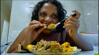 BORA COMER MOQUECA DE CAVALINHA NO 🥥 ARROZ FEIJÃO E MUITA PIMENTA 🌶️ 🌶️ 