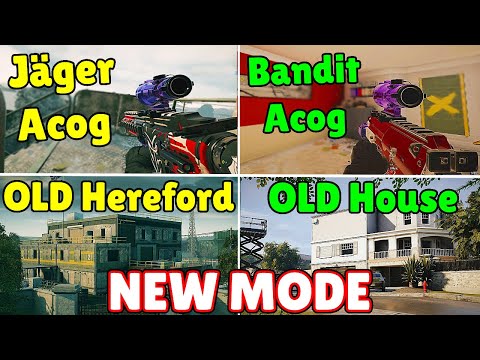 Ubisoft Finally Added Back * Jäger and Bandit ACOG * + Old House & Hereford Base - Rainbow Six Siege