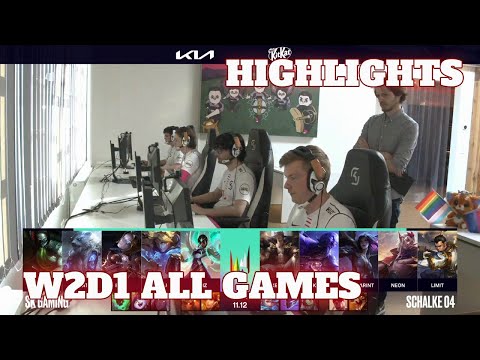 LEC W2D1 All Games Highlights | Week 2 Day 1 S11 LEC Summer 2021