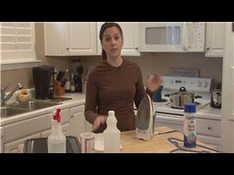 Housekeeping Tips : How Do I Clean a Clogged Steam Iron?