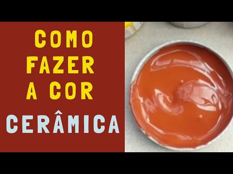 Como fazer a cor Cerâmica - Mistura de cores, Ceramics