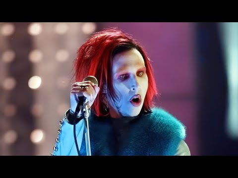 Thumbnail for Marilyn Manson - The Dope Show (MTV live VMA 1998) Remastered by R.E.M.
