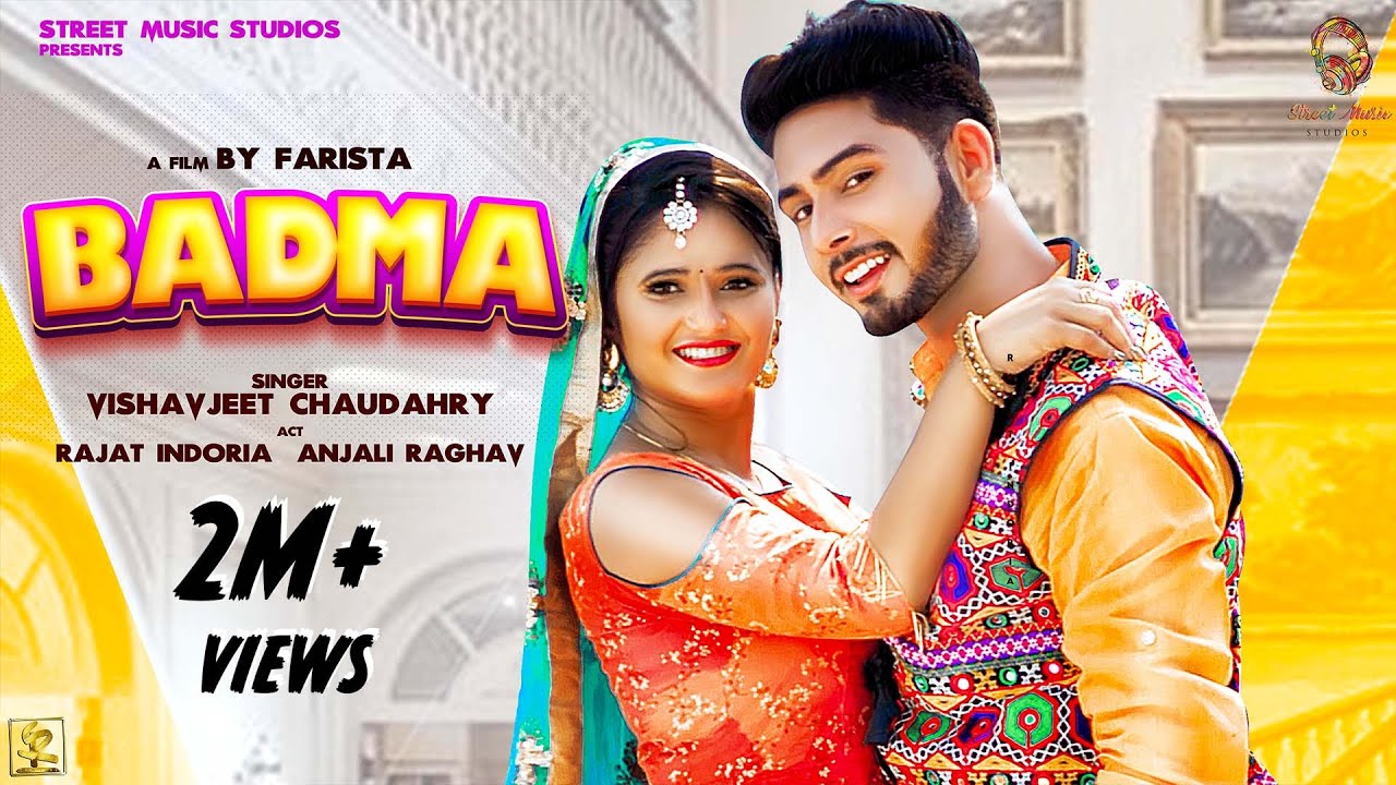 BADMA LYRICS - VISHVAJEET CHOUDHARY - ANJALI RAGHAV - RAJAT INDORIA