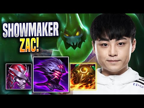SHOWMAKER TRIES NEW META ZAC MID! - DK ShowMaker Plays Zac MID vs Irelia! | Preseason 2023