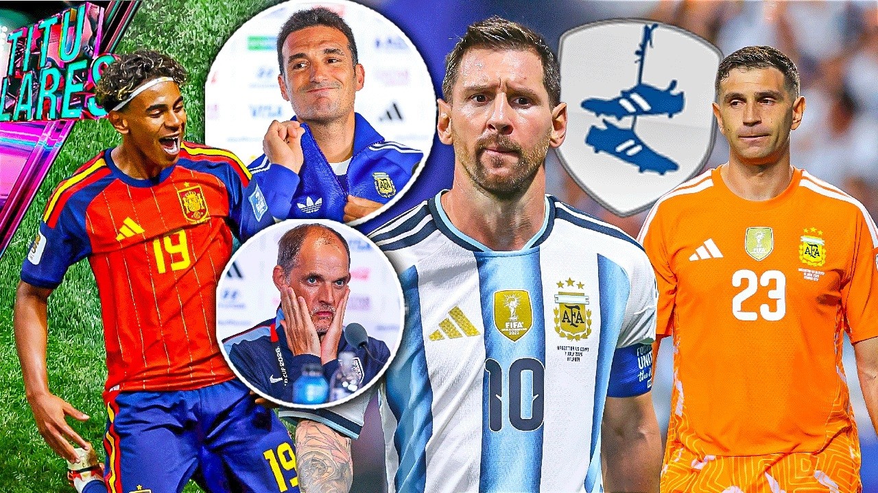 España 'preocupa' a Scaloni | ¿Messi y Dibu se retiran? | "No me arrepiento": Tuchel