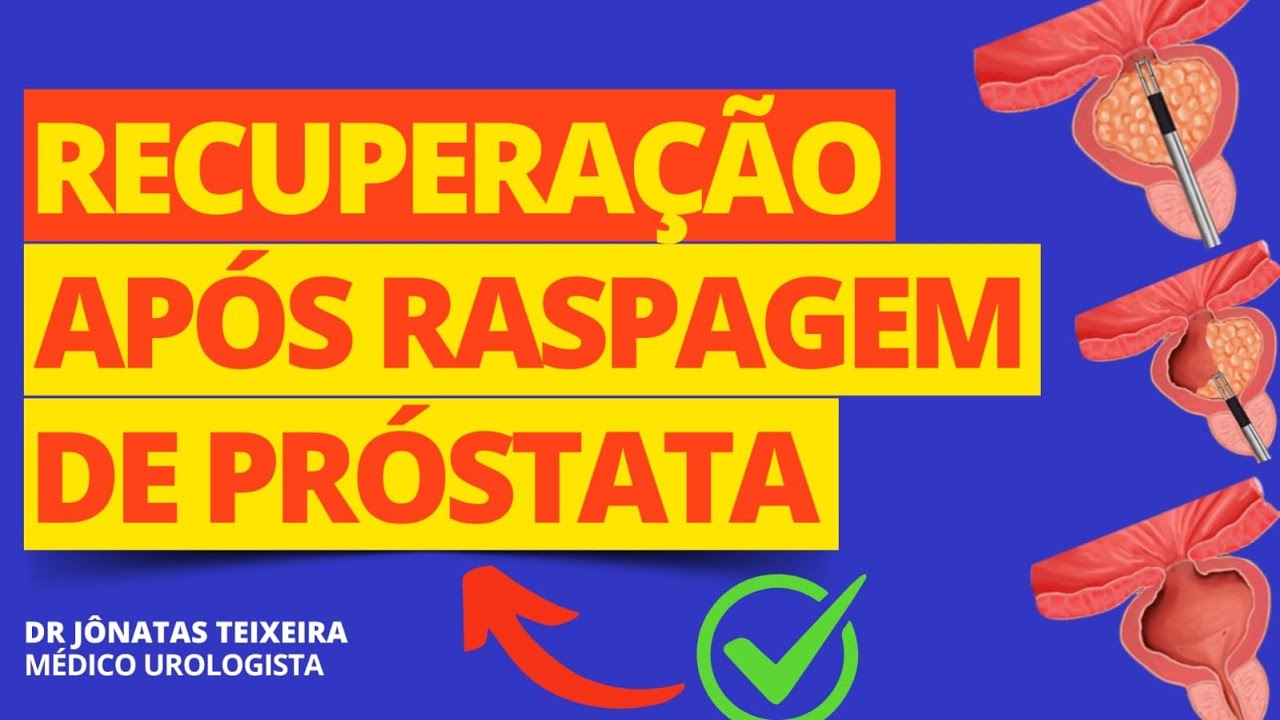 RECUPERAÇÃO APÓS RASPAGEM DE PRÓSTATA (RTU)