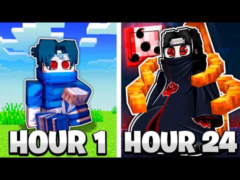 I Survived 24 Hours as ITACHI UCHIHA in Naruto
