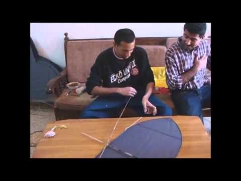 Basic Step of Making Patang