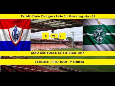 COPA SÃO PAULO DE FUTEBOL 2017 ITABAIANA-SE 0 X 3 CORITIBA-PR
