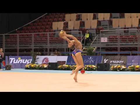 Anastasia Pingou (CYP) Ball  FIG Sofia Cup 2017