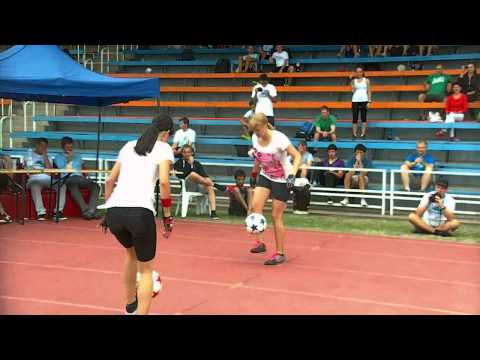 Lucia Kevická & Kristýna | Double Routine - Qualification | SUPER BALL 2012