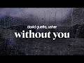 david guetta, usher - without you (lyrics)