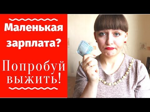 Как выжить на маленькую зарплату? / финансовый секрет от блога Славяночки