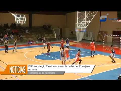 El Eurocolegio Casvi acaba con la racha del Conejero en casa