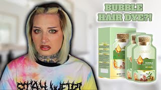 AMAZON BUBBLE HAIR DYE!