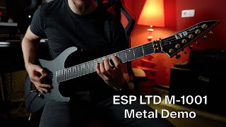 Video thumbnail for ESP LTD M-1001 Metal Demo (Trivium — Pull Harder on the Strings of Your Martyr cover) by Nikita Zinevich