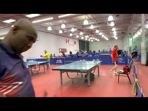 Jack Yu Penholder’s legend vs Lukmon 多伦多￼直板的骄傲