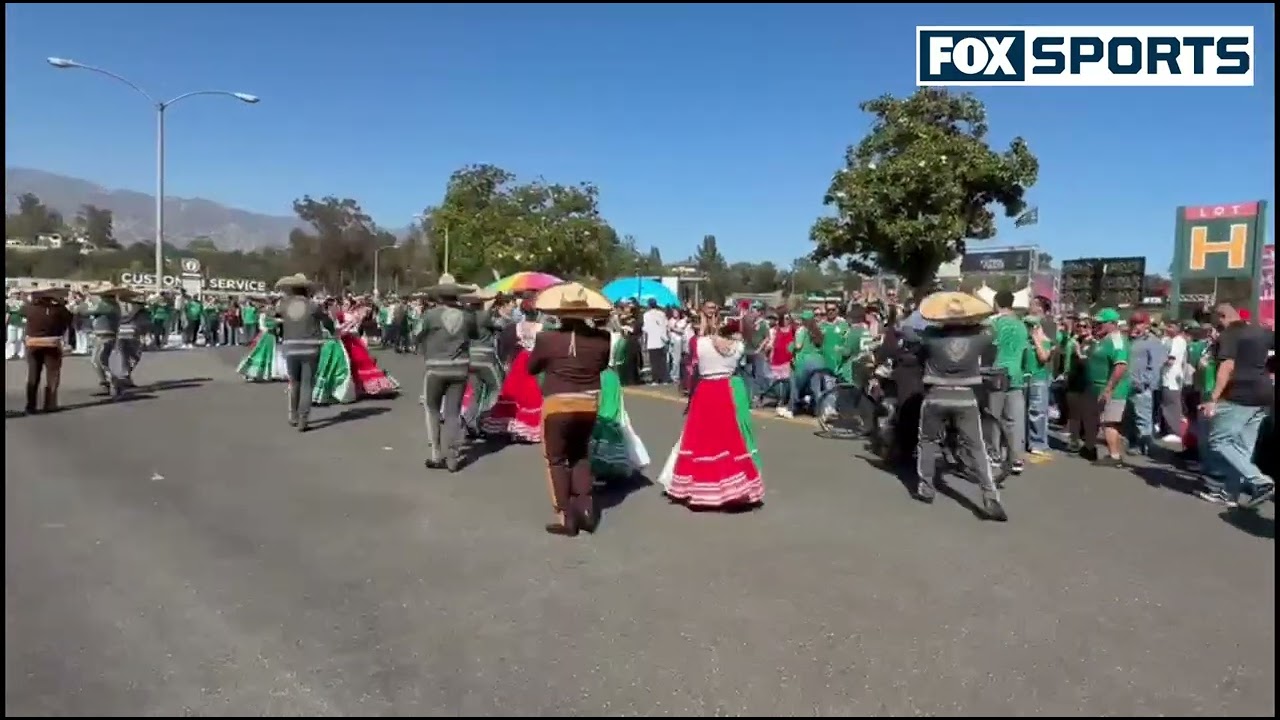 FIESTA previo al JUEGO de la SELECCIÓN MEXICANA