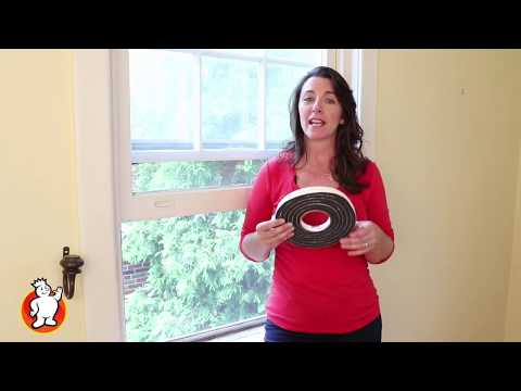 How to Install Frost King Rubber Foam Weatherstripping