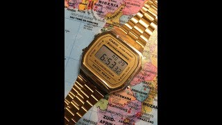 Casio A168WG-9EF: An Iconic, Gold Style, Japanese & Affordable Digital Watch For Men And Women