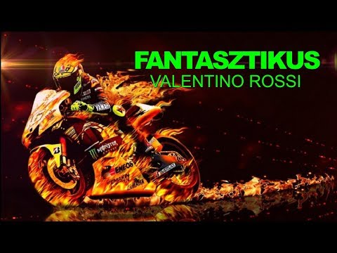 FANTASZTIKUS EMBEREK #28 MOTOGP VALENTINO ROSSI 2018 MOTIVÁCIÓ