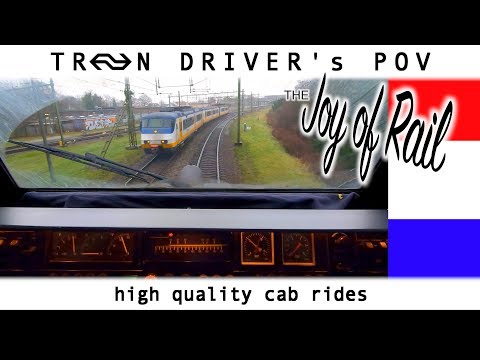 Train Driver's POV Amersfoort - Deventer ICM 5jan 2020