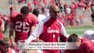 Nebraska Coach Ron Brown