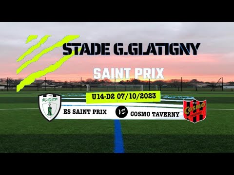 U14 : ES SAINT PRIX - COSMO TAVERNY