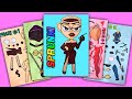 Sprunki Italian Brainrot Espressona Signora Phases 1vs2vs3vs4 Sticker Book Paper DIY ASMR