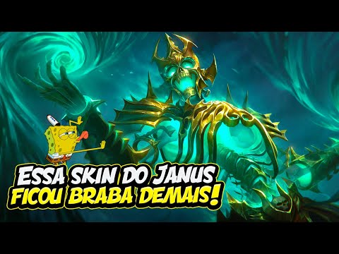 ESSA NOVA SKIN DO JANUS FICOU MUITO BOA! - ⚡ Smite BR Master Ranked Duelo
