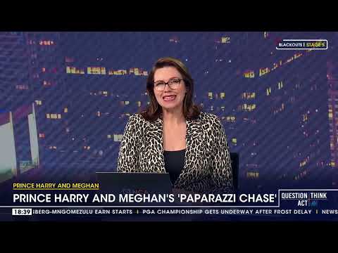 Prince Harry and Meghan's 'paparazzi chase'