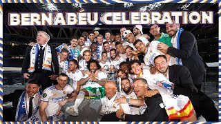 AMAZING CELEBRATIONS at the BERNABÉU  Real Madrid