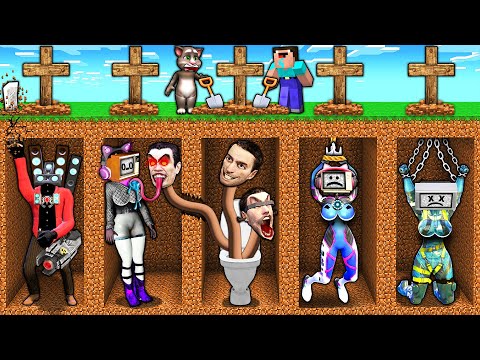 Ultimate Minecraft Showdown: TV Woman vs Skibidi Toilet!