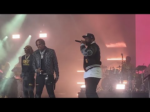 50 CENT SNOOP DOGG MONEYBAGG YO “WISH ME LUCK” BMF THEME SONG PERFORMANCE 🔥🔥🔥🔥