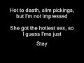 Nas - Stay Lyrics