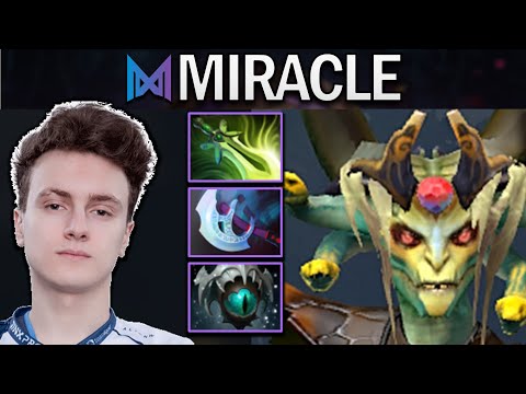 NIGMA.MIRACLE MEDUSA WITH BUTTERFLY-SKADI - DOTA 2 7.29 GAMEPLAY